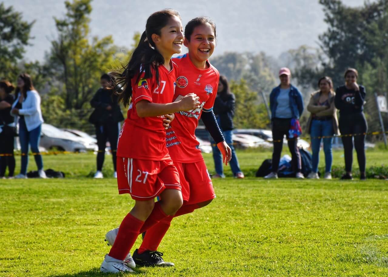 Step Children at Football Game
